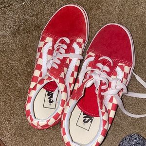 Checkered Vans